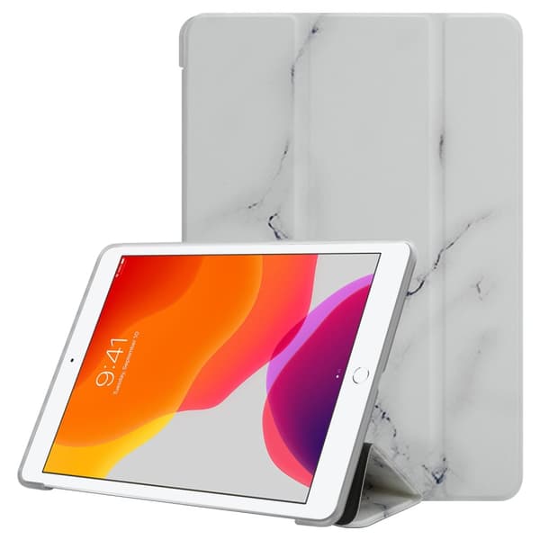 iPad PRO (10.5 tomme) Pungetui Cover Case () Hvid marmor