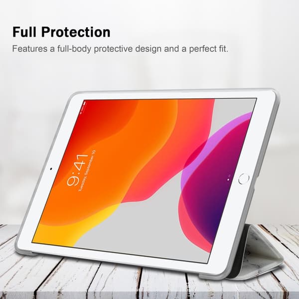 Deksel til iPad PRO (10.5 tommer) Ultratynt Nettbrett Silikondeksel av fleksibel TPU-silikon med stativfunksjon
