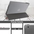 Miniatyrbilde 4 av 6: Deksel til iPad AIR 2 2014 / AIR 2013 / PRO (9.7 tommer) Ultratynt Nettbrett Silikondeksel av fleksibel TPU-silikon med stativfunksjon