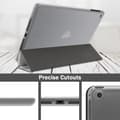 Miniatyrbild 4 av 6: iPad AIR 2 2014 / AIR 2013 / PRO (9.7 tum) Plånboksfodral Skal Case Ultratunnt skydds Skal av flexibelt TPU-silikon Fodral med ståfunktion