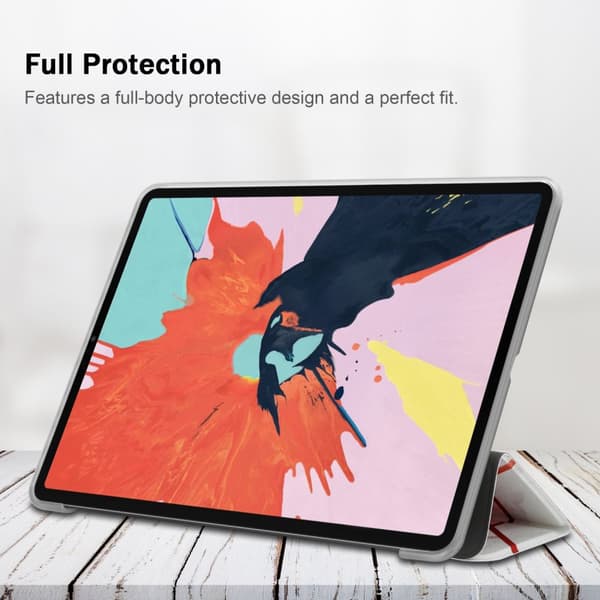 Deksel til iPad PRO 11 2020 / 2021 (11 tommer) Ultratynt Nettbrett Silikondeksel av fleksibel TPU-silikon med stativfunksjon