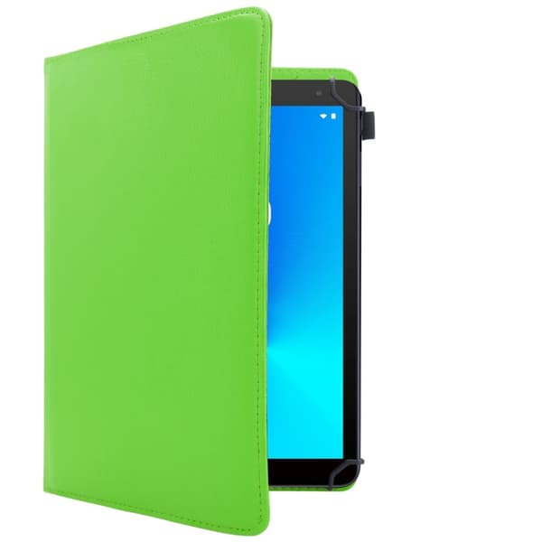 Alcatel 1T (7 Tulli) 2021 Suojakuori Suojakotelo Tablet Kotelo 60 astetta Faux Nahka Stand toiminto ja joustava hihna