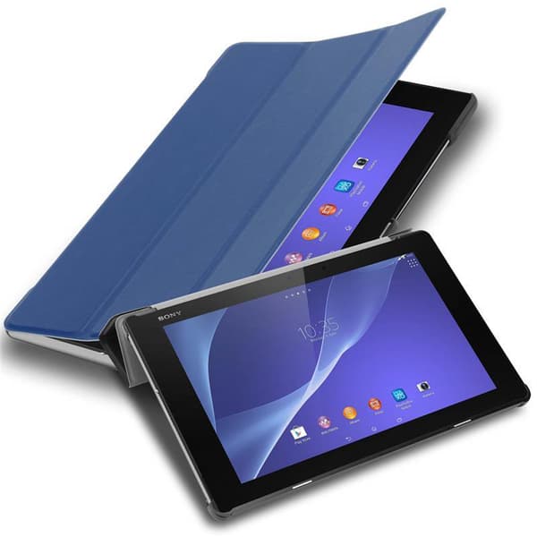 Skal för surfplatta för Sony Xperia Tablet Z2 (10.1 tum) Plånboksfodral Ultratunnt Skal med automatisk väckning och ståfunktion
