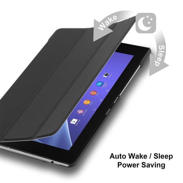 Sony Xperia Tablet Z2 (10.1 Zoll) Lompakkokotelo Matkapuhelinkotelo Suojakuori Ultra Thin Suojakotelo Auto Wake Up ja Stand-toiminto