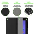 Pikkukuva 4 / 8: Sony Xperia Tablet Z2 (10.1 Zoll) Lompakkokotelo Matkapuhelinkotelo Suojakuori Ultra Thin Suojakotelo Auto Wake Up ja Stand-toiminto