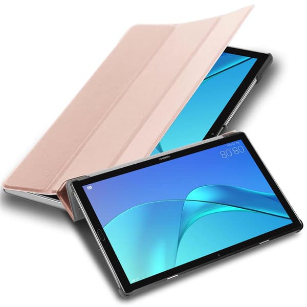 Deksel for Huawei MediaPad M5 LITE 10 (10.1 tommer) Ultratynt Lommebokdeksel til Nettbrett med automatisk oppvåkning og stativfunksjon