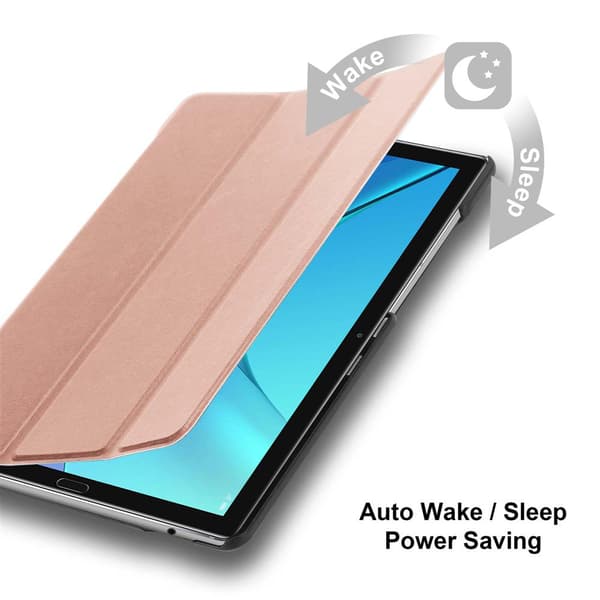 Huawei MediaPad M5 LITE 10 (10.1 Zoll) Lompakkokotelo Matkapuhelinkotelo Suojakuori Ultra Thin Suojakotelo Auto Wake Up ja Stand-toiminto