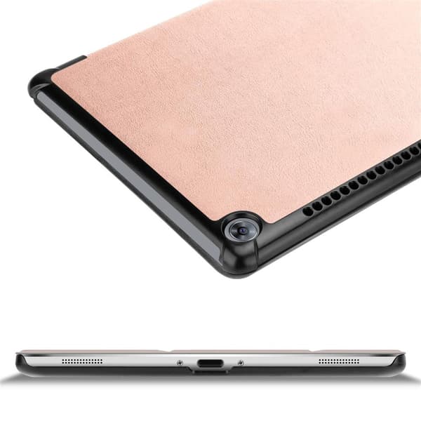 Huawei MediaPad M5 LITE 10 (10.1 Zoll) Lompakkokotelo Matkapuhelinkotelo Suojakuori Ultra Thin Suojakotelo Auto Wake Up ja Stand-toiminto