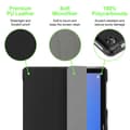 Pikkukuva 5 / 8: Huawei MediaPad M5 LITE 10 (10.1 Zoll) Lompakkokotelo Matkapuhelinkotelo Suojakuori Ultra Thin Suojakotelo Auto Wake Up ja Stand-toiminto