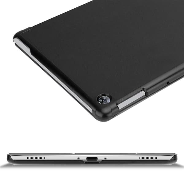 Skal för surfplatta för Huawei MediaPad M5 LITE 10 (10.1 tum) Plånboksfodral Ultratunnt Skal med automatisk väckning och ståfunktion