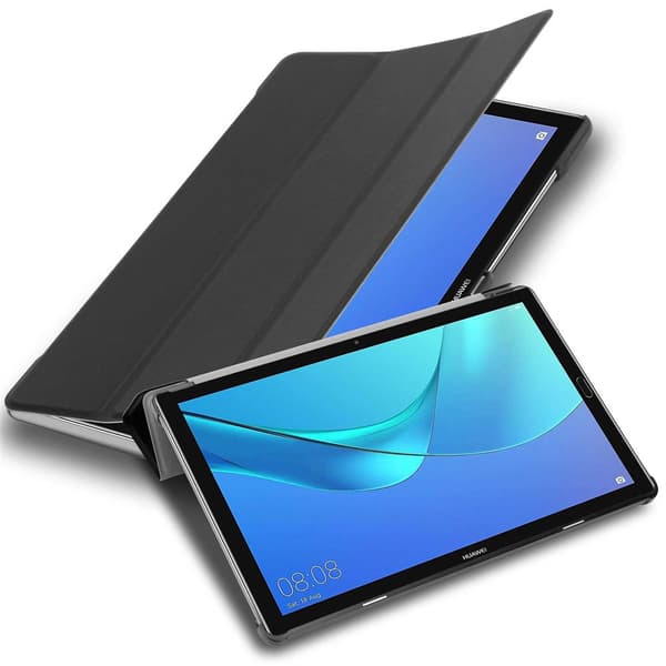 Skal för surfplatta för Huawei MediaPad M5 LITE 10 (10.1 tum) Plånboksfodral Ultratunnt Skal med automatisk väckning och ståfunktion