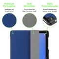 Miniatyrbilde 9 av 11: Deksel for Huawei MediaPad M5 LITE 10 (10.1 tommer) Ultratynt Lommebokdeksel til Nettbrett med automatisk oppvåkning og stativfunksjon