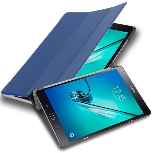 Samsung Galaxy Tab S2 (8 Zoll) Pungetui Cover () JERSEY MØRKEBLÅ