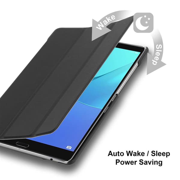 Huawei MediaPad M5 8 (8.4 Zoll) Lompakkokotelo Matkapuhelinkotelo Suojakuori Ultra Thin Suojakotelo Auto Wake Up ja Stand-toiminto