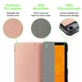 Miniatyrbilde 5 av 8: Deksel for iPad PRO 11 2018 (11 tommer) Ultratynt Lommebokdeksel til Nettbrett med automatisk oppvåkning og stativfunksjon