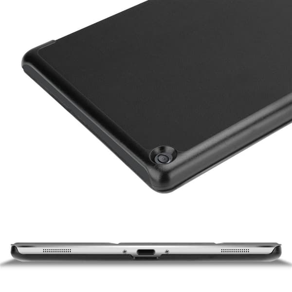 Deksel for Kindle FIRE HD 8 2017 / 2018 (7. und 8. Gen.) Ultratynt Lommebokdeksel til Nettbrett med automatisk oppvåkning og stativfunksjon