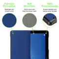 Miniatyrbilde 4 av 8: Deksel til Huawei MediaPad T5 10 (10.1 tommer) Lommebokdeksel til Nettbrett UTEN automatisk oppvåkning og stativfunksjon