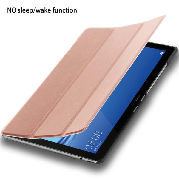 Deksel til Huawei MediaPad T5 10 (10.1 tommer) Lommebokdeksel til Nettbrett UTEN automatisk oppvåkning og stativfunksjon