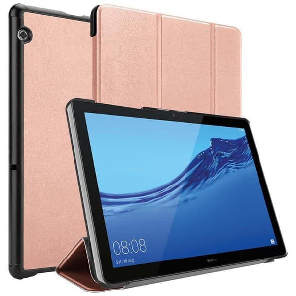 Deksel til Huawei MediaPad T5 10 (10.1 tommer) Lommebokdeksel til Nettbrett UTEN automatisk oppvåkning og stativfunksjon