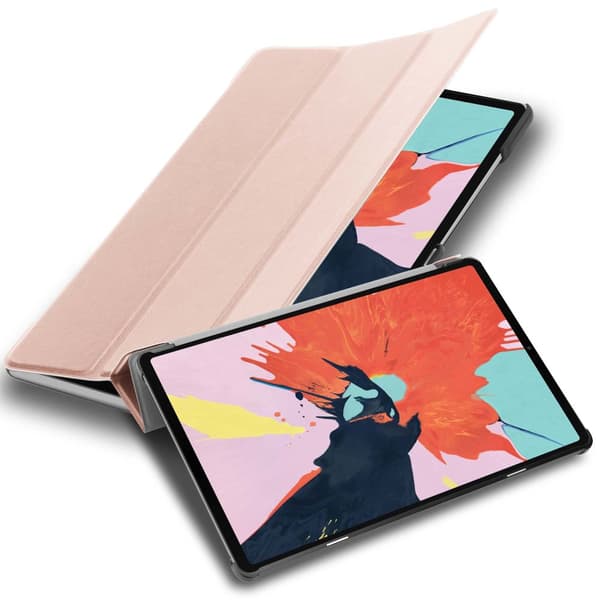 iPad PRO 11 2020 (11 Tulli) Lompakkokotelo Matkapuhelinkotelo Suojakuori Ultra Thin Suojakotelo Auto Wake Up ja Stand-toiminto PASTELLINEN RUUSUKULTA