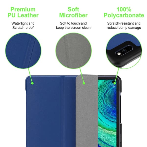 Huawei MatePad PRO (10.8 Tulli) Lompakkokotelo Matkapuhelinkotelo Suojakuori Ultra Thin Suojakotelo Auto Wake Up ja Stand-toiminto