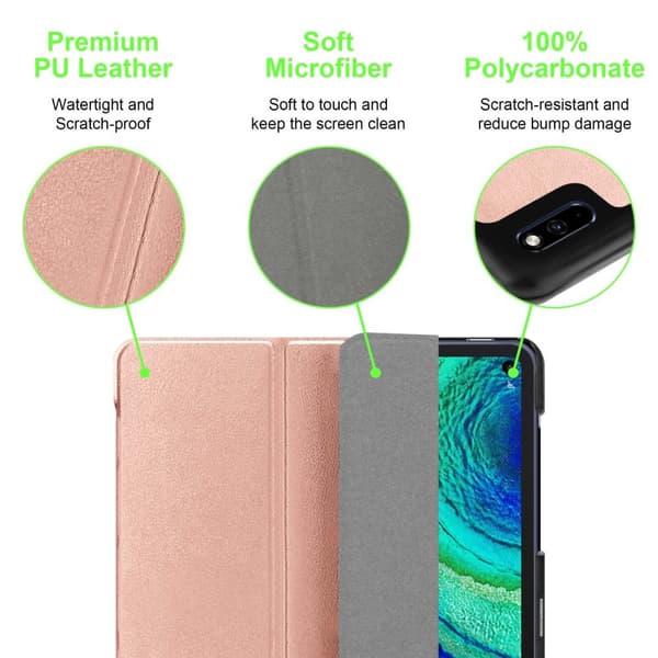 Huawei MatePad PRO (10.8 Tulli) Lompakkokotelo Matkapuhelinkotelo Suojakuori Ultra Thin Suojakotelo Auto Wake Up ja Stand-toiminto