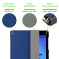 Pikkukuva 5 / 8: Huawei MediaPad T3 8 (8.0 Tulli) Lompakkokotelo Matkapuhelinkotelo Suojakuori Ultra Thin Suojakotelo ilman Auto Wake Up ja Stand-toiminto