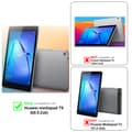 Pikkukuva 2 / 8: Huawei MediaPad T3 8 (8.0 Tulli) Lompakkokotelo Matkapuhelinkotelo Suojakuori Ultra Thin Suojakotelo ilman Auto Wake Up ja Stand-toiminto
