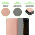 Miniatyrbilde 5 av 8: Deksel for Samsung Galaxy Tab A (10.5 tommer) Ultratynt Lommebokdeksel til Nettbrett med automatisk oppvåkning og stativfunksjon