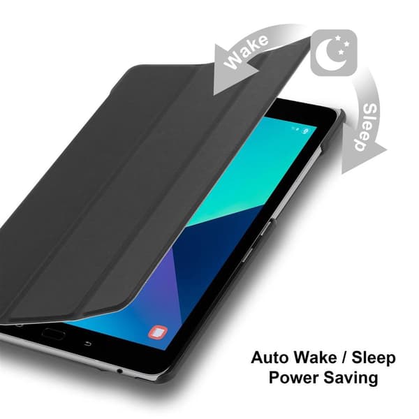 Skal för surfplatta för Samsung Galaxy Tab S3 (9.7 tum) Plånboksfodral Ultratunnt Skal med automatisk väckning och ståfunktion
