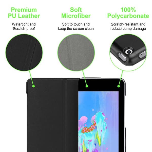 iPad PRO (9.7 Tulli) Lompakkokotelo Matkapuhelinkotelo Suojakuori Ultra Thin Suojakotelo Auto Wake Up ja Stand-toiminto