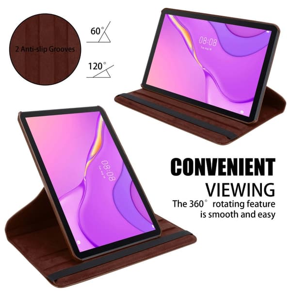 Deksel for Huawei MatePad T 10 (9.7 tommer) / T 10s (10.1 tommer) Lommebokdeksel til Nettbrett UTEN Auto Wake Up, med stativfunksjon og elastisk