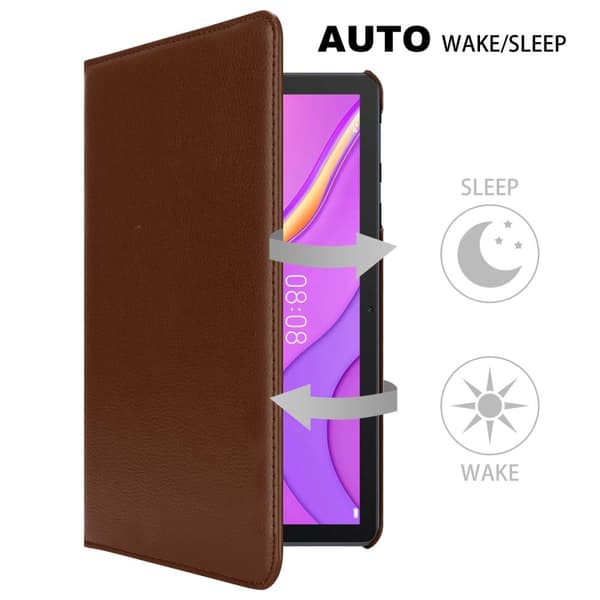 Deksel for Huawei MatePad T 10 (9.7 tommer) / T 10s (10.1 tommer) Lommebokdeksel til Nettbrett UTEN Auto Wake Up, med stativfunksjon og elastisk