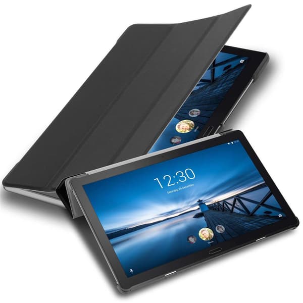 Deksel for Lenovo Tab P10 (10.1 tommer) Ultratynt Lommebokdeksel til Nettbrett med automatisk oppvåkning og stativfunksjon SATENGSORT
