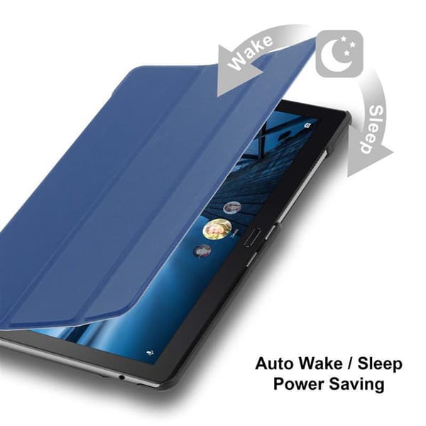 Lenovo Tab P10 (10.1 Zoll) Lompakkokotelo Matkapuhelinkotelo Suojakuori Ultra Thin Suojakotelo Auto Wake Up ja Stand-toiminto