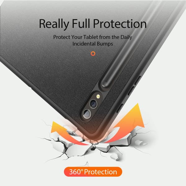 INF Kolminkertainen telinekotelo Samsung Tab S9 Plus -puhelimelle