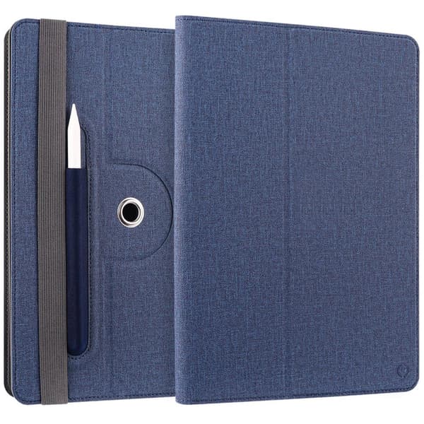 Roterbart flippdeksel Universal Tablets 9-11" Blå