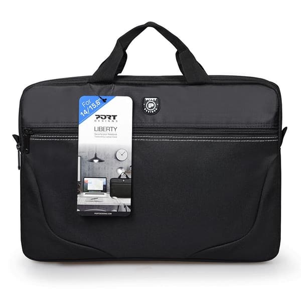 Port Designs 202322 notebook-fodral 39,6 cm (15,6") Messenger-fodral Svart