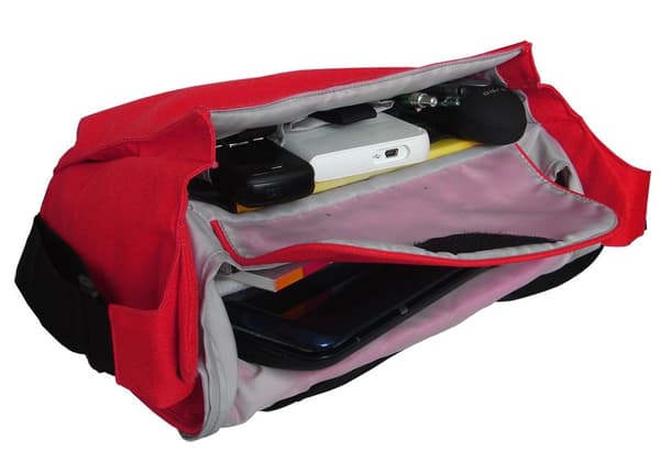 Addison ADD1301 notebookfodral 25,9 cm (10,2") Messengerfodral Röd
