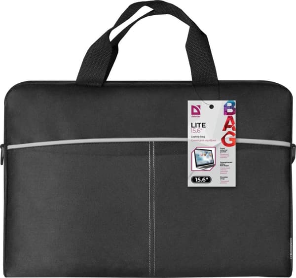 Defender Lite notebook taske 39,6 cm (15,6") sort, grå