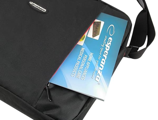 Esperanza ET192 notebook taske 39,6 cm (15,6") Messenger taske sort