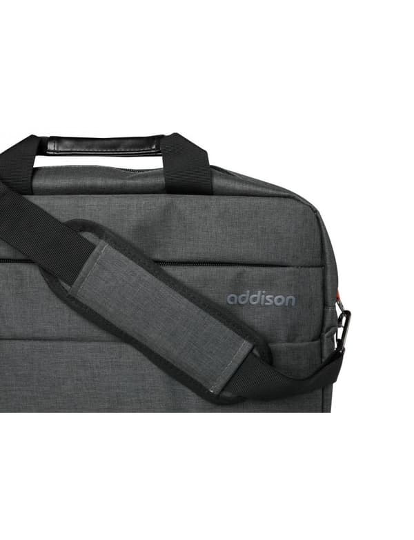 Addison 307014 notebooktaske 35,8 cm (14,1") Toploader taske Grå