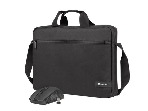 NATEC BÄRBARVÄSKA WALLAROO 2 15,6" MED MUS