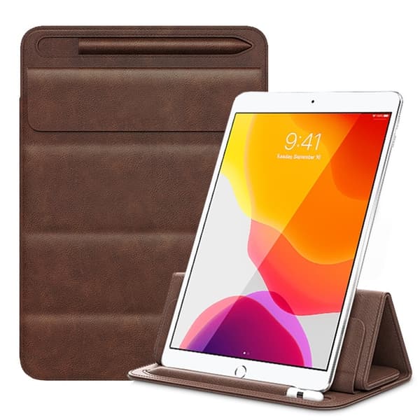 iPad Fodral / Skal - 9.7/10.2/10.5/10.9/11 Tumman ruskea
