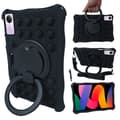 Pikkukuva 1 / 7: SKALO Xiaomi Redmi Pad SE Shock Resistant Armor Popit Silicone Kuori - Musta