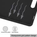 Miniatyrbillede 8 af 10: SKALO Samsung Tab S9/S9 FE Trifold Flip Cover - Sort