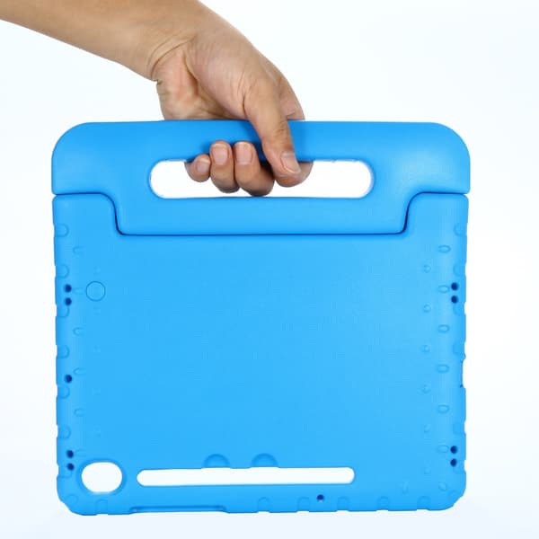 SKALO Samsung Tab S9/S9 FE Cover med håndtag/stativ - Blå