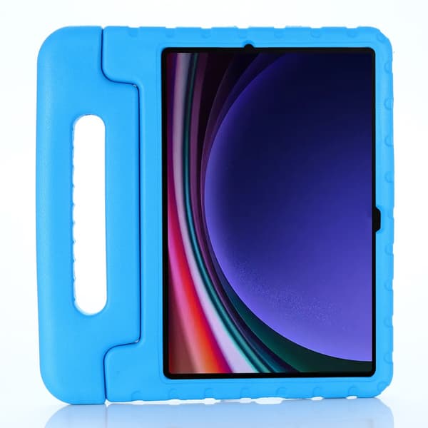 SKALO Samsung Tab S9/S9 FE Cover med håndtag/stativ - Blå