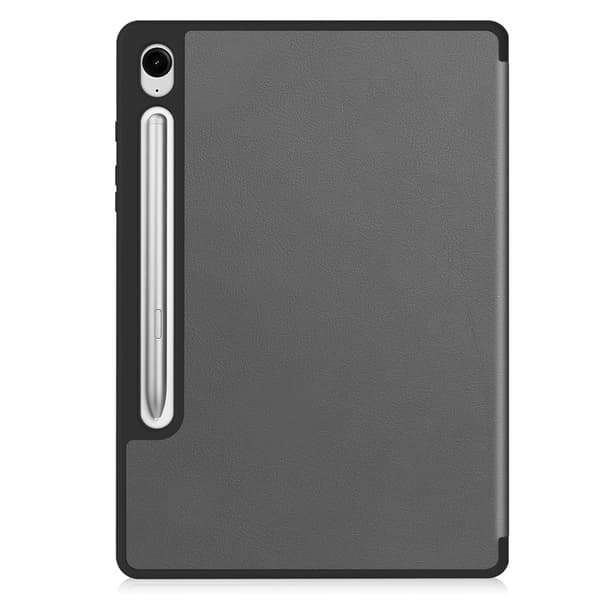 SKALO Samsung Tab S9/S9 FE Trifold Flip Cover - Grå