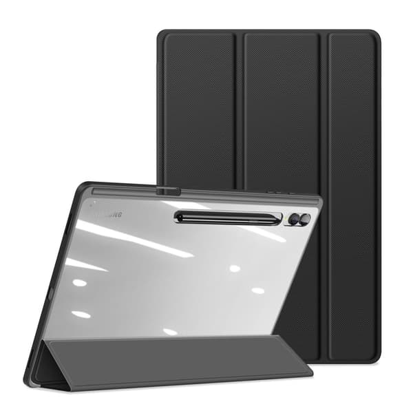 DUX DUCIS Samsung Tab S9 Ultra TOBY Series Trifold Suojakotelo - Musta